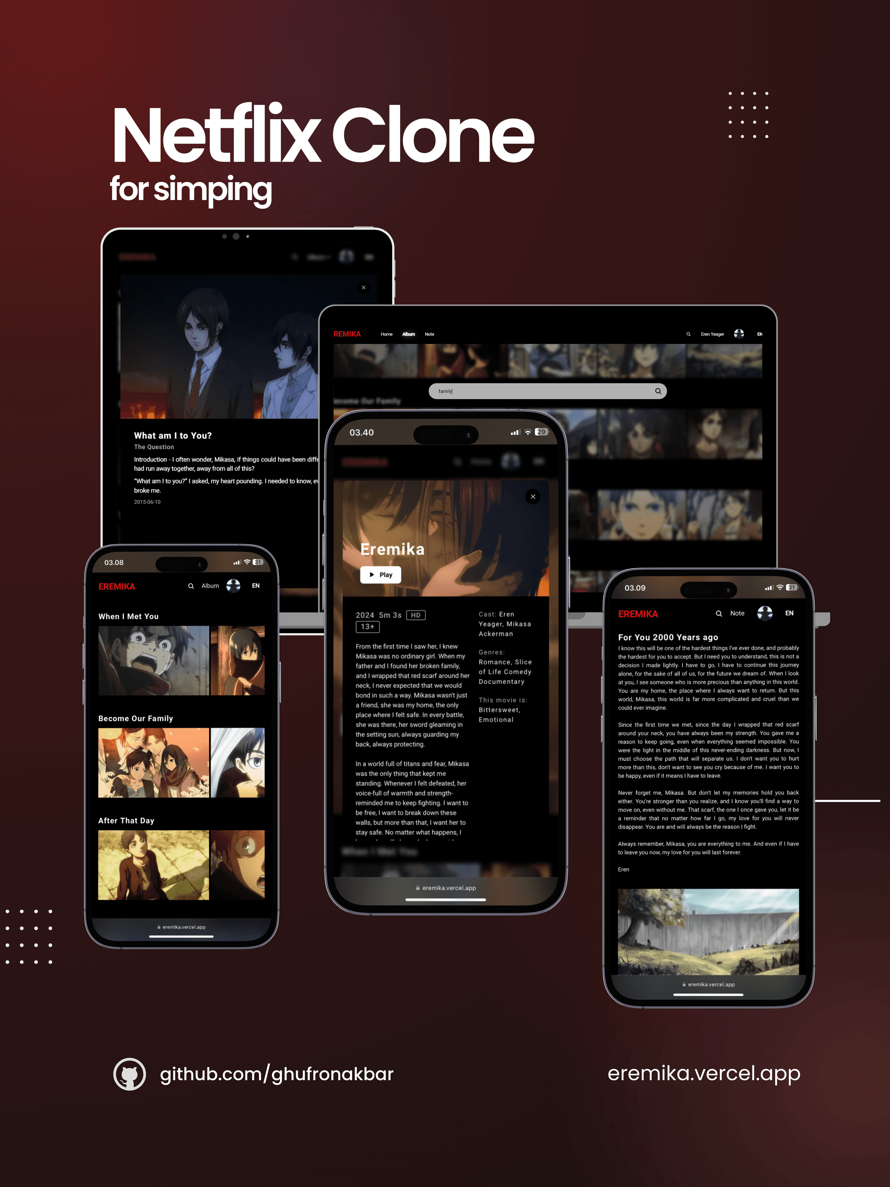 Netflix Clone gallery image 1